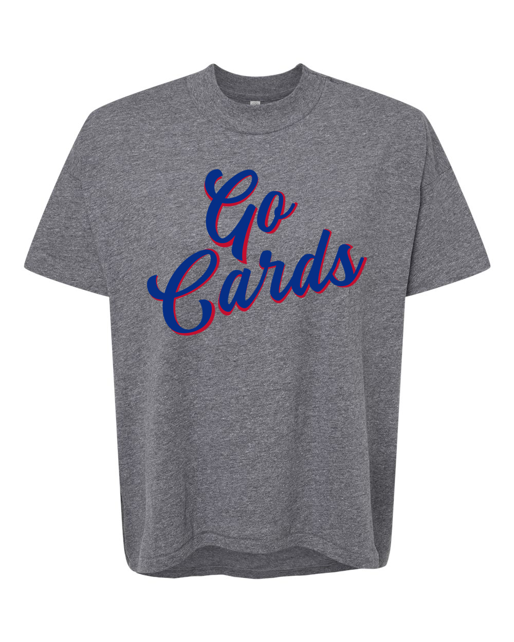 "Go Cards" Hi-Lo Women's Relaxed Tee