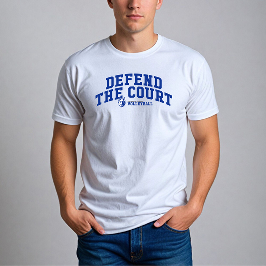 Men's Worthington Kilbourne "Defend The Court" Gildan Softstyle Tee