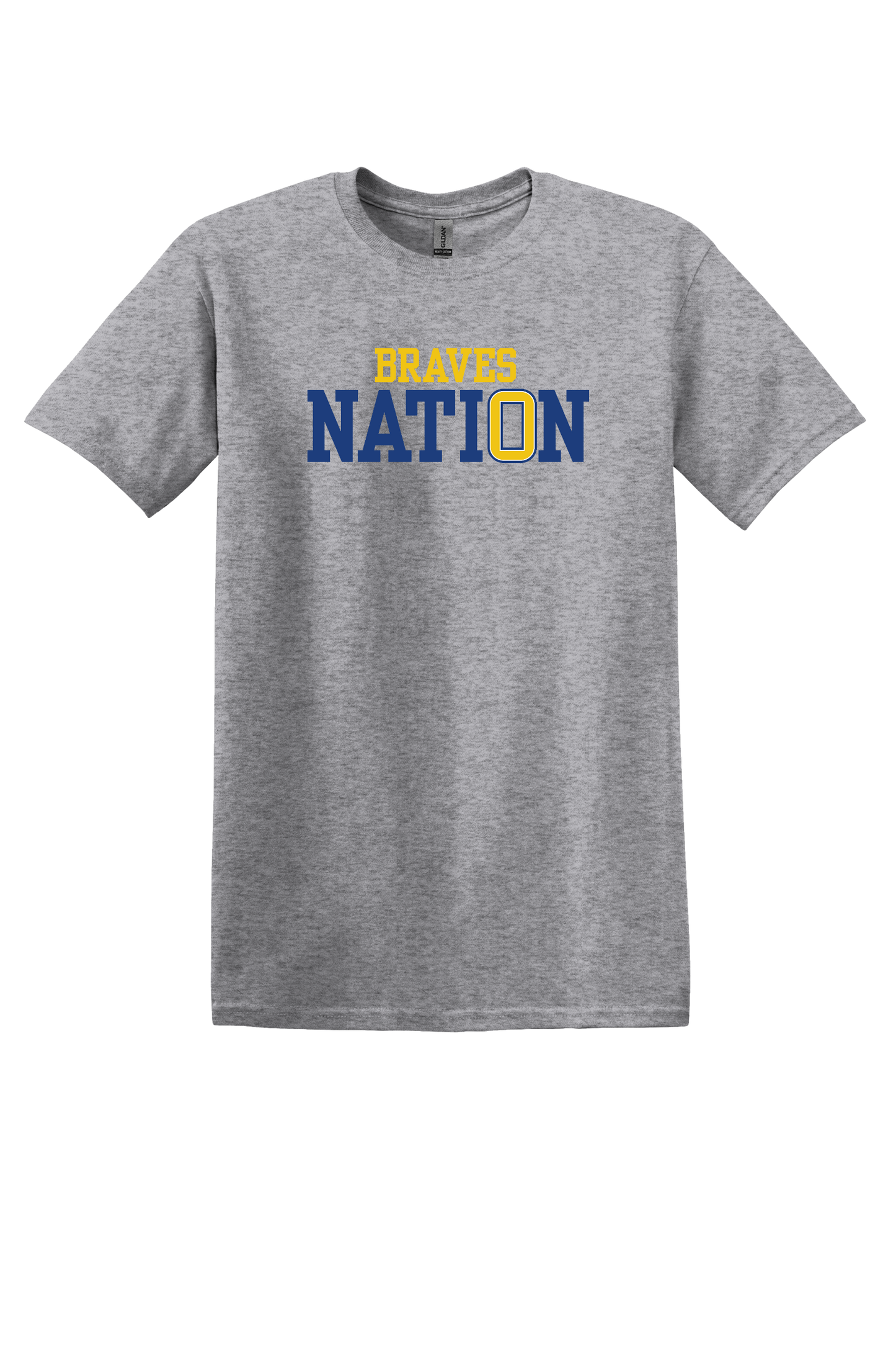 “Braves Nation” Gildan Youth Unisex Softstyle Tee