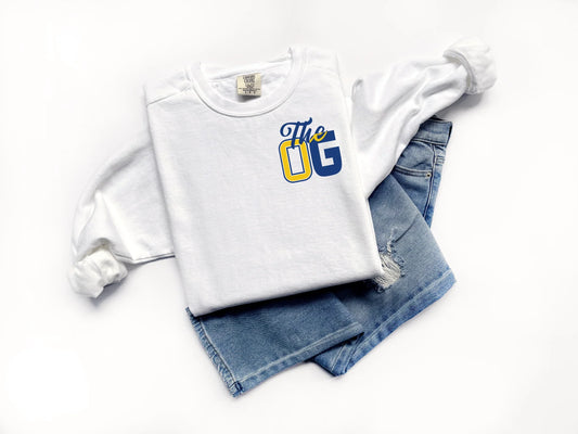 Olentangy Braves "The OG" Comfort Colors Unisex Vintage Sweatshirt