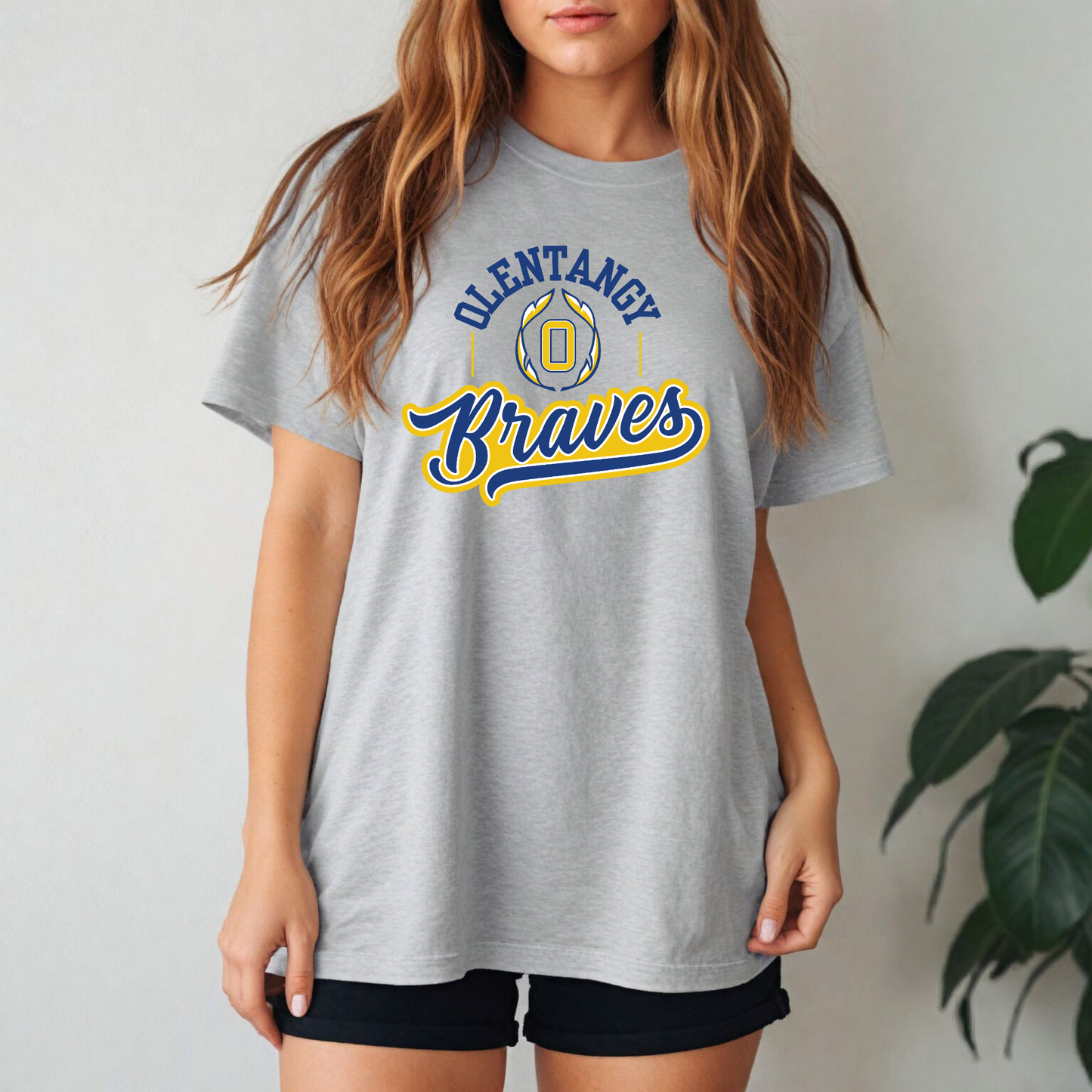 "Olentangy Braves" Gildan Softstyle Tee