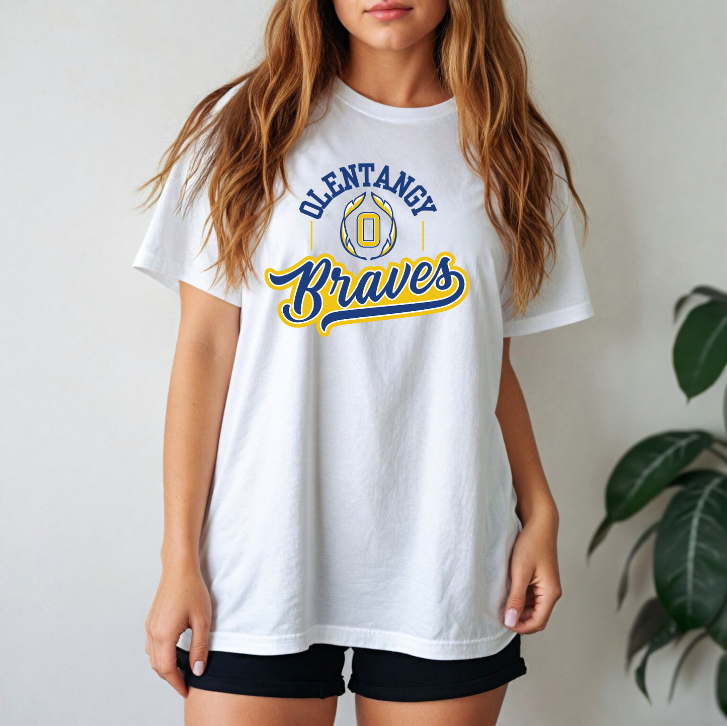 "Olentangy Braves" Gildan Softstyle Tee