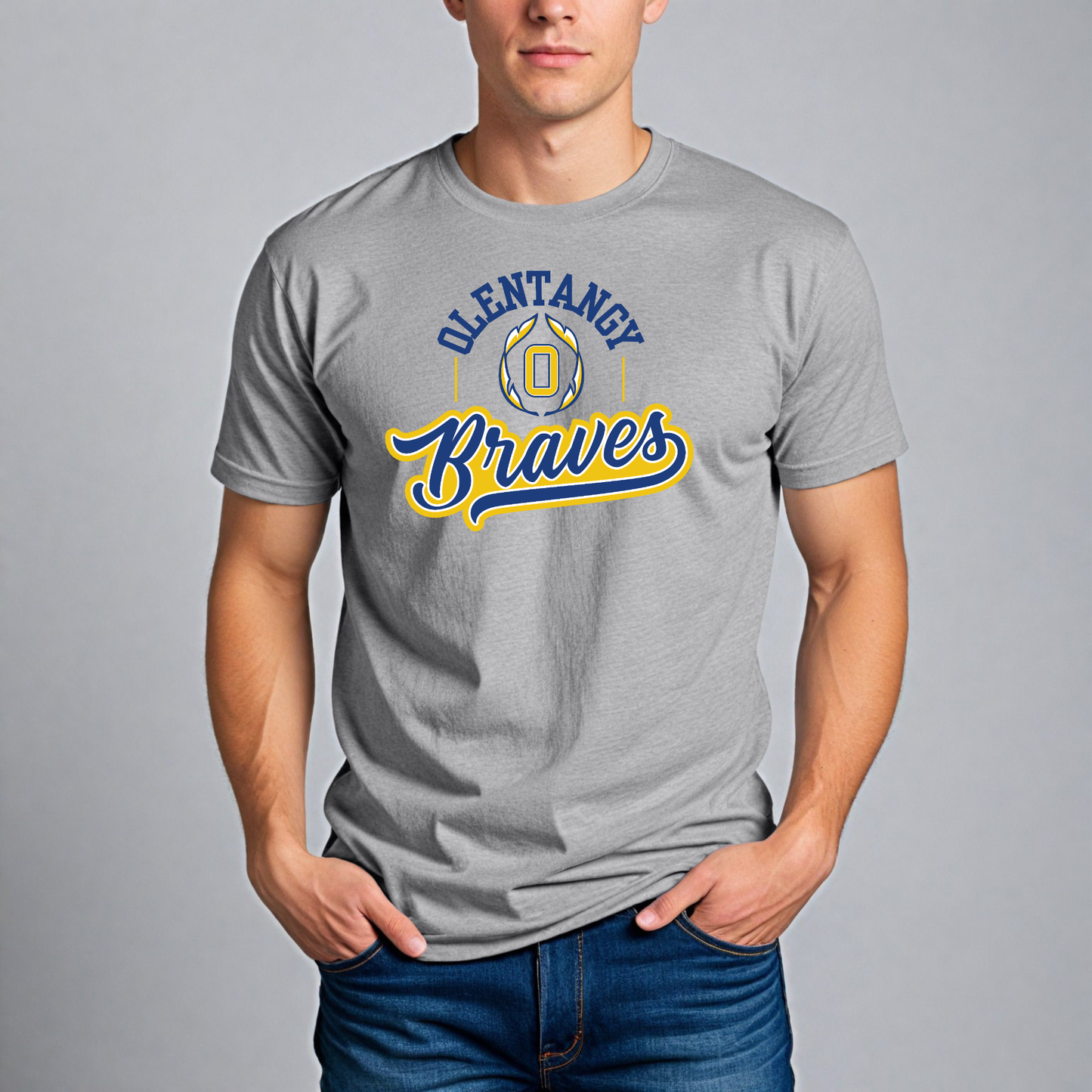 "Olentangy Braves" Gildan Softstyle Tee