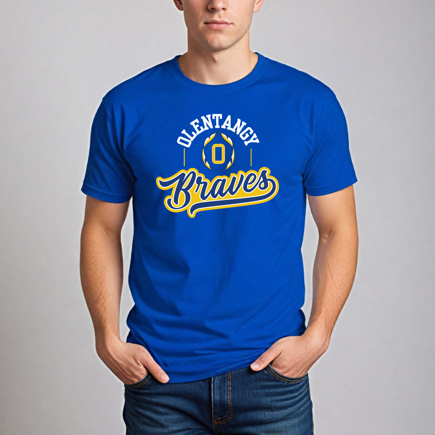 "Olentangy Braves" Gildan Softstyle Tee