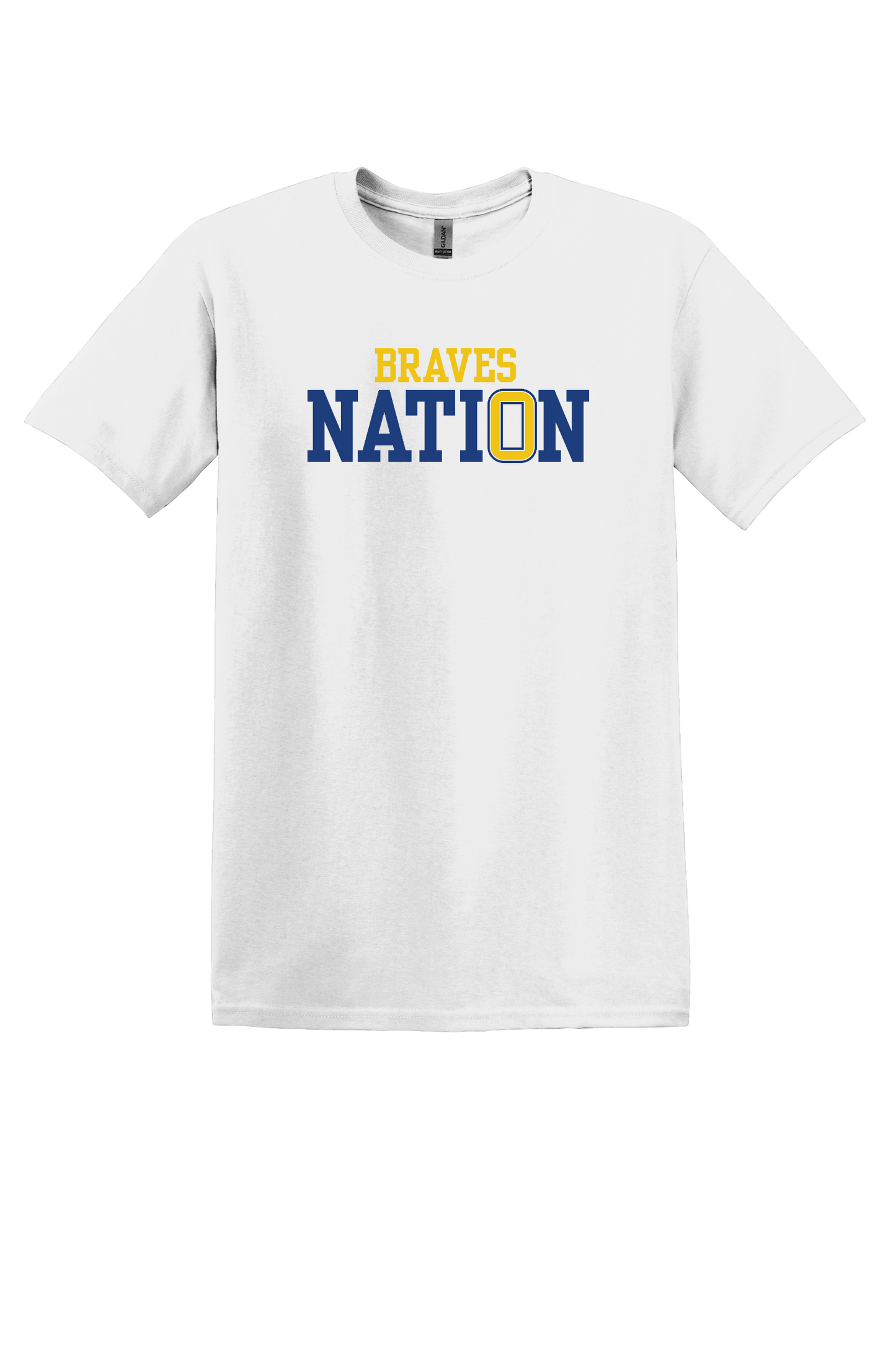 "Braves Nation" Gildan Softstyle Tee