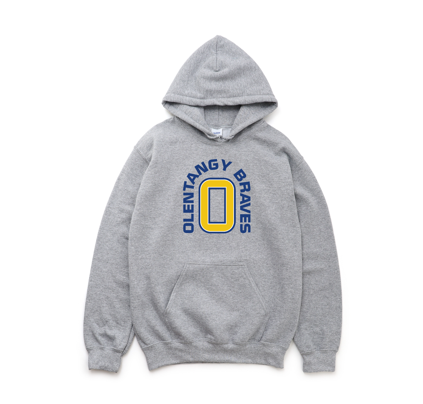 "Olentangy Braves Arch" Gildan Unisex Heavy Blend Hoodie Sweatshirt