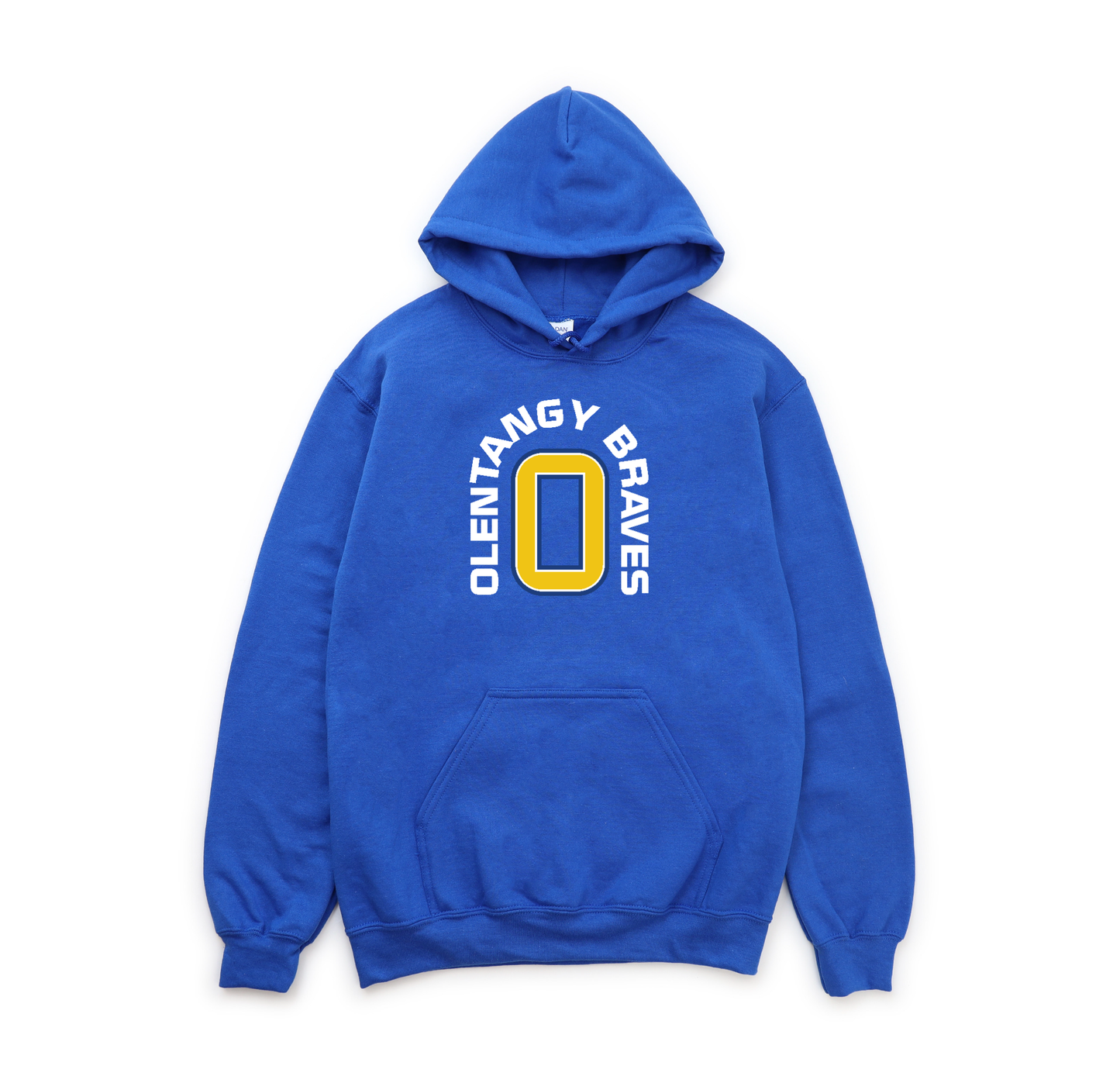 "Olentangy Braves Arch" Gildan Unisex Heavy Blend Hoodie Sweatshirt