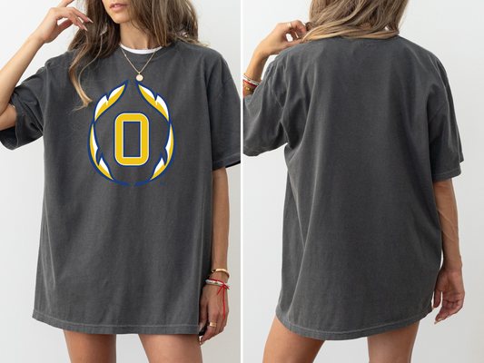 "O Crest” Olentangy Comfort Colors Unisex Vintage Tee