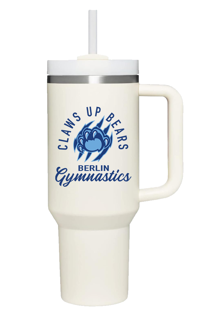 "Claws Up Bears" Berlin Gymnastics 40oz Tumbler