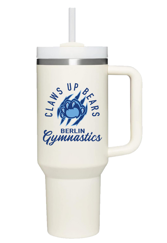 "Claws Up Bears" Berlin Gymnastics 40oz Tumbler