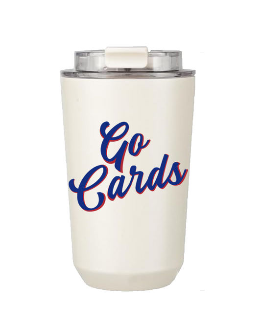 "Go Cards" Insulated Travel Tumbler and Coffee Mug