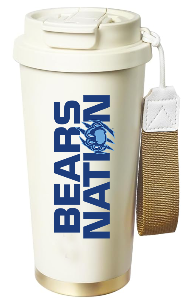 Olentangy "Bears Nation" 16oz Stainless Steel Tumbler