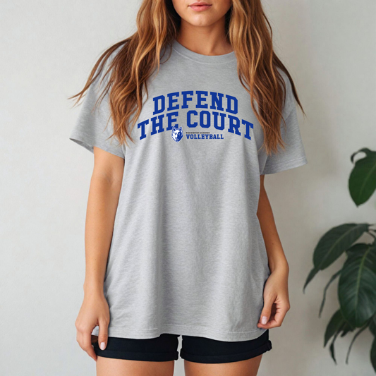 Women's Worthington Kilbourne "Defend The Court" Gildan Softstyle Tee