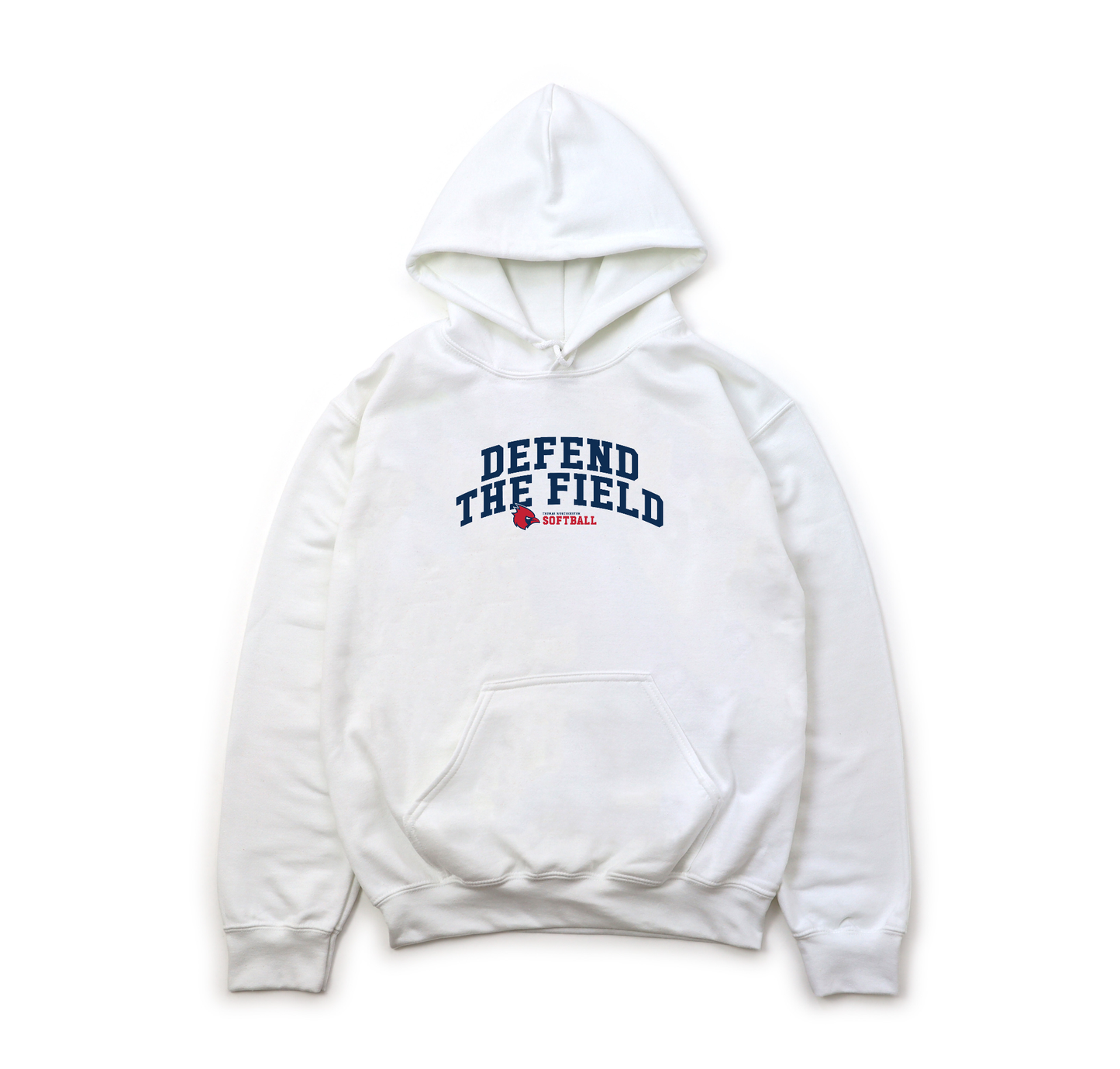 “Defend The Field: Thomas Worthington Softball" Heavy Blend Unisex Hoodie Sweatshirt (youth sizes available)