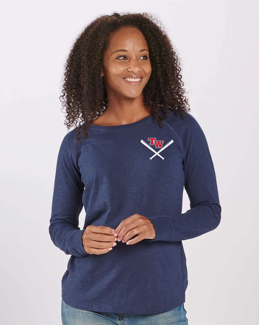 TWHS Women’s Softball Boxercraft Long-Sleeve Tee
