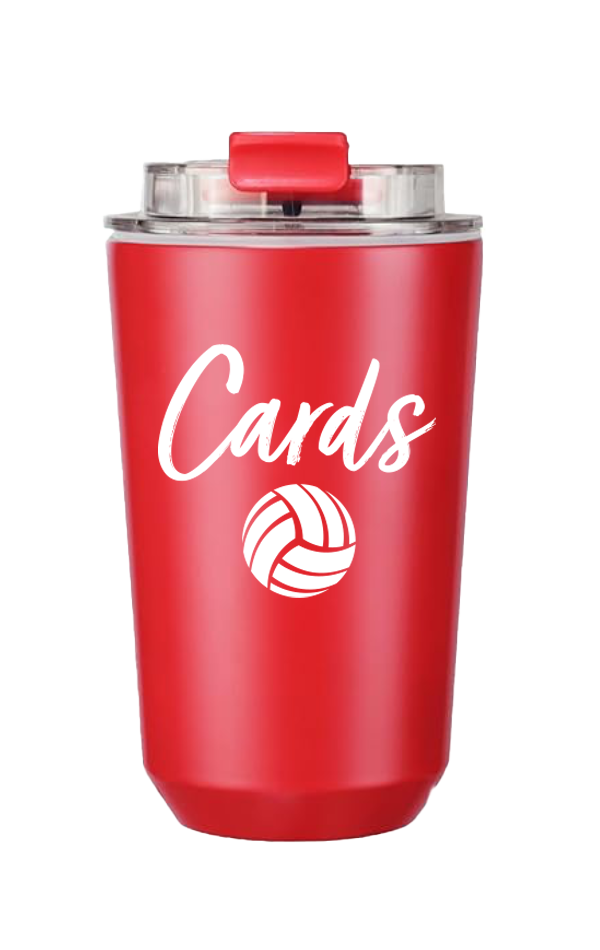 "Cards Volleyball" Insulated Travel Cup