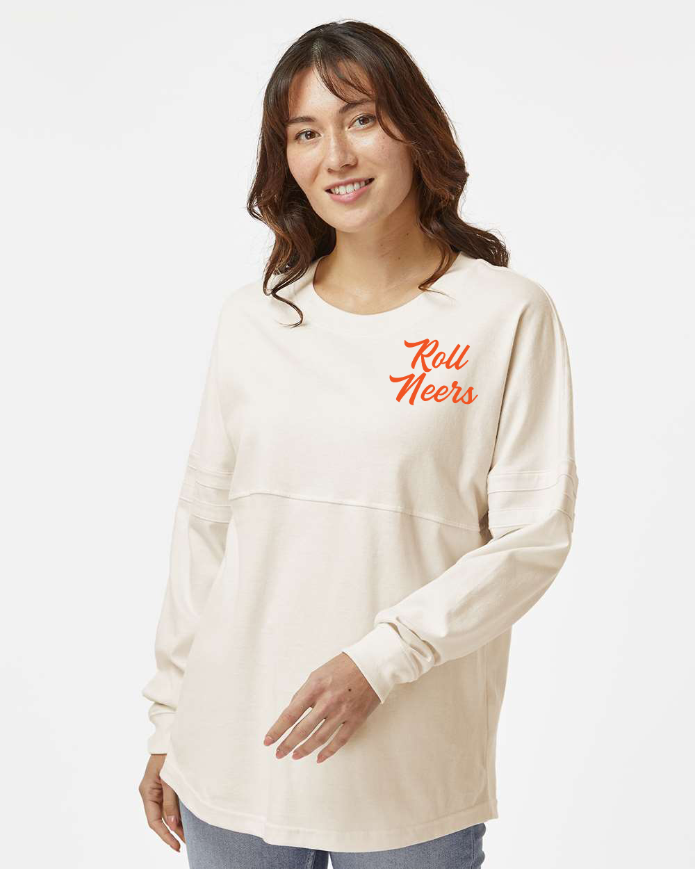 Women's "Roll Neers" Boxercraft Relaxed Pom Pom Pullover