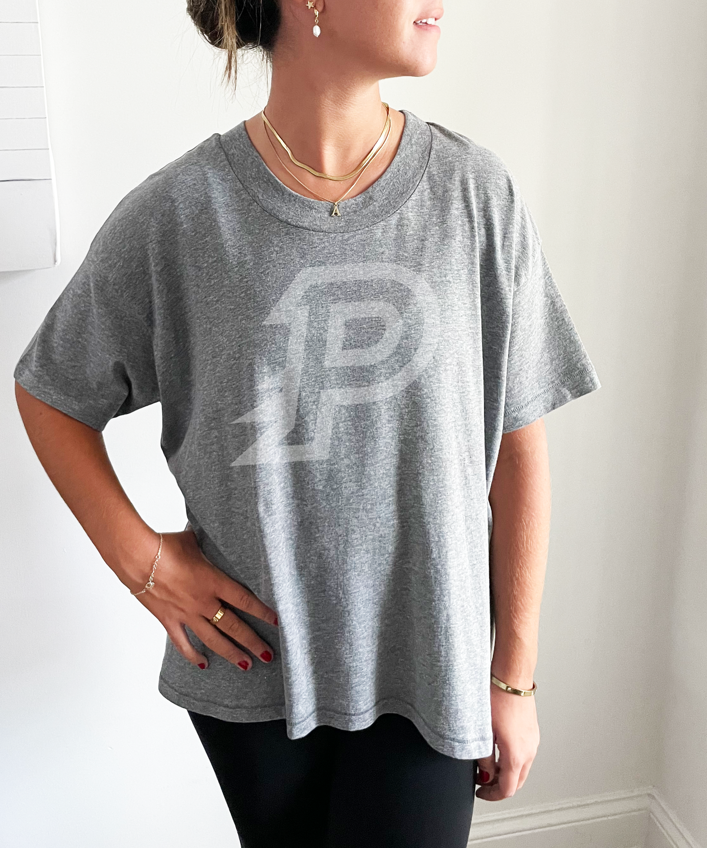 Women’s Pioneer "P” Hi-Lo Relaxed Tee