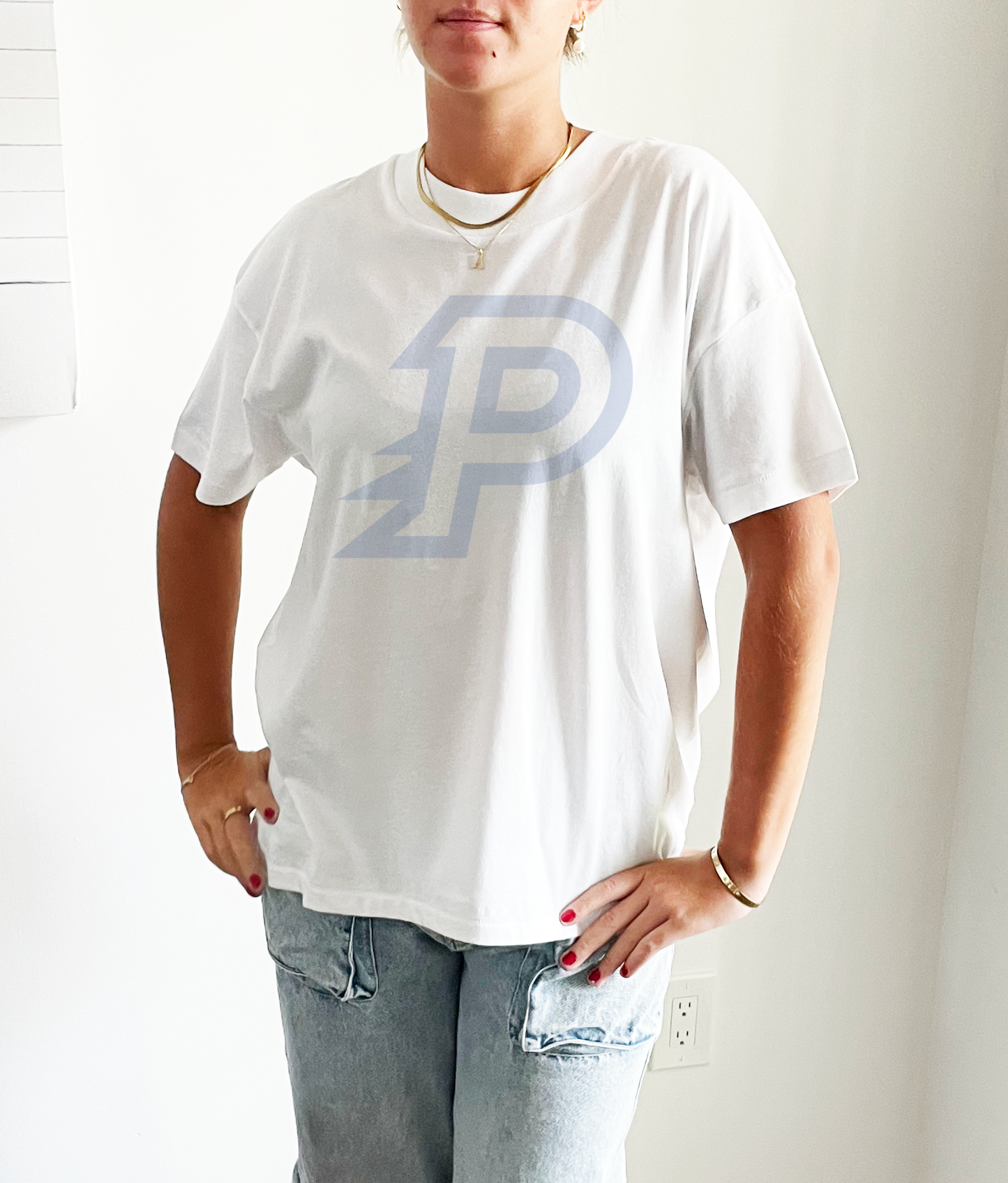 Women’s Pioneer "P” Hi-Lo Relaxed Tee