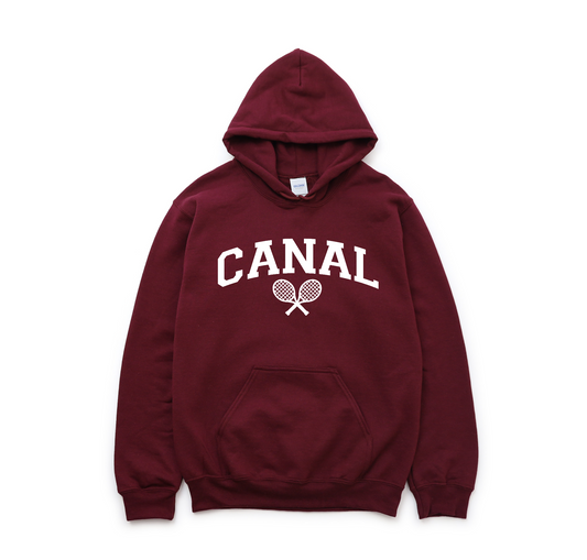 "Canal Tennis" Unisex Heavy Blend Hoodie (YOUTH & ADULT SIZES)