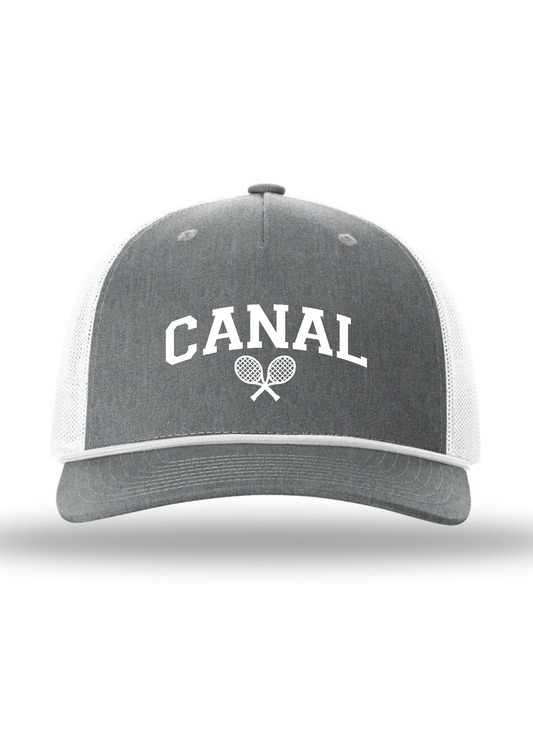 "Canal Tennis" Richardson Embroidered Five-Panel Rope Hat