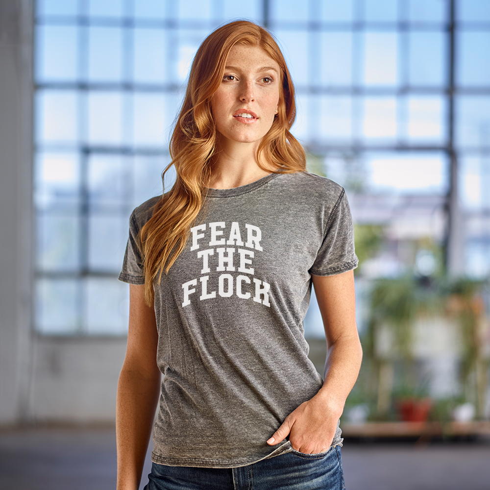 Women's Thomas Worthington "Fear The Flock" J America Premium Zen Tee