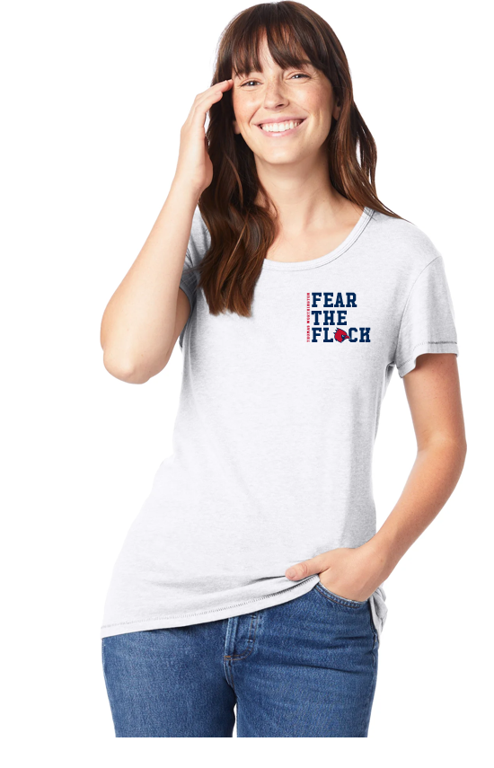 Women's "Thomas Worthington Fear The Flock" Alternative Apparel Vintage Tee