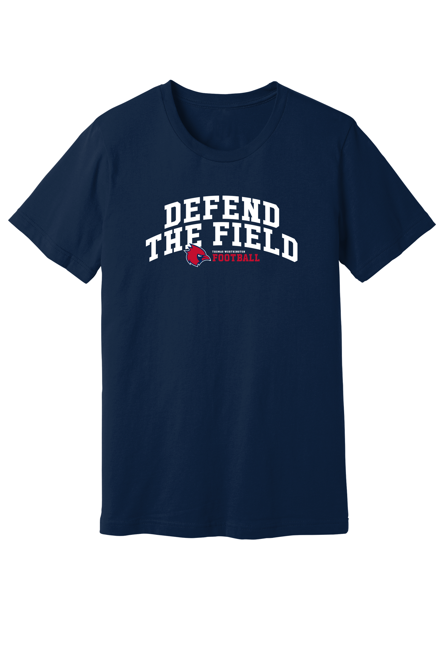 Thomas Worthington "Defend The Field" Football Gildan Softstyle Comfort Unisex Tee