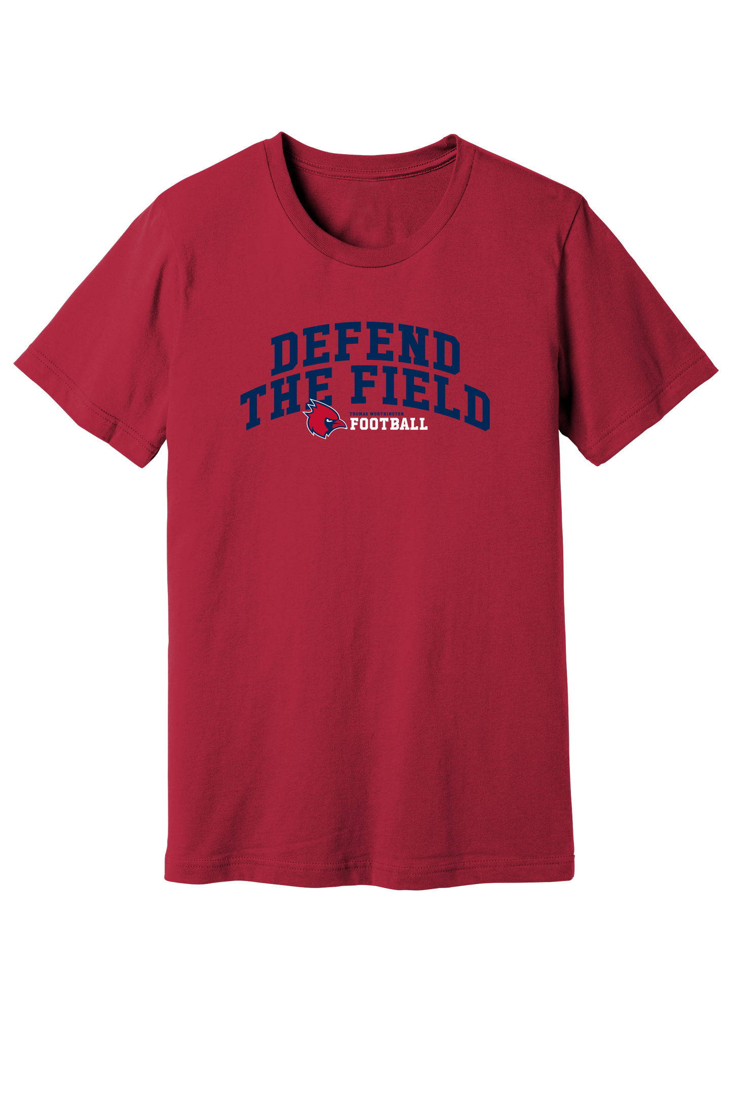 Thomas Worthington "Defend The Field" Football Gildan Softstyle Comfort Unisex Tee