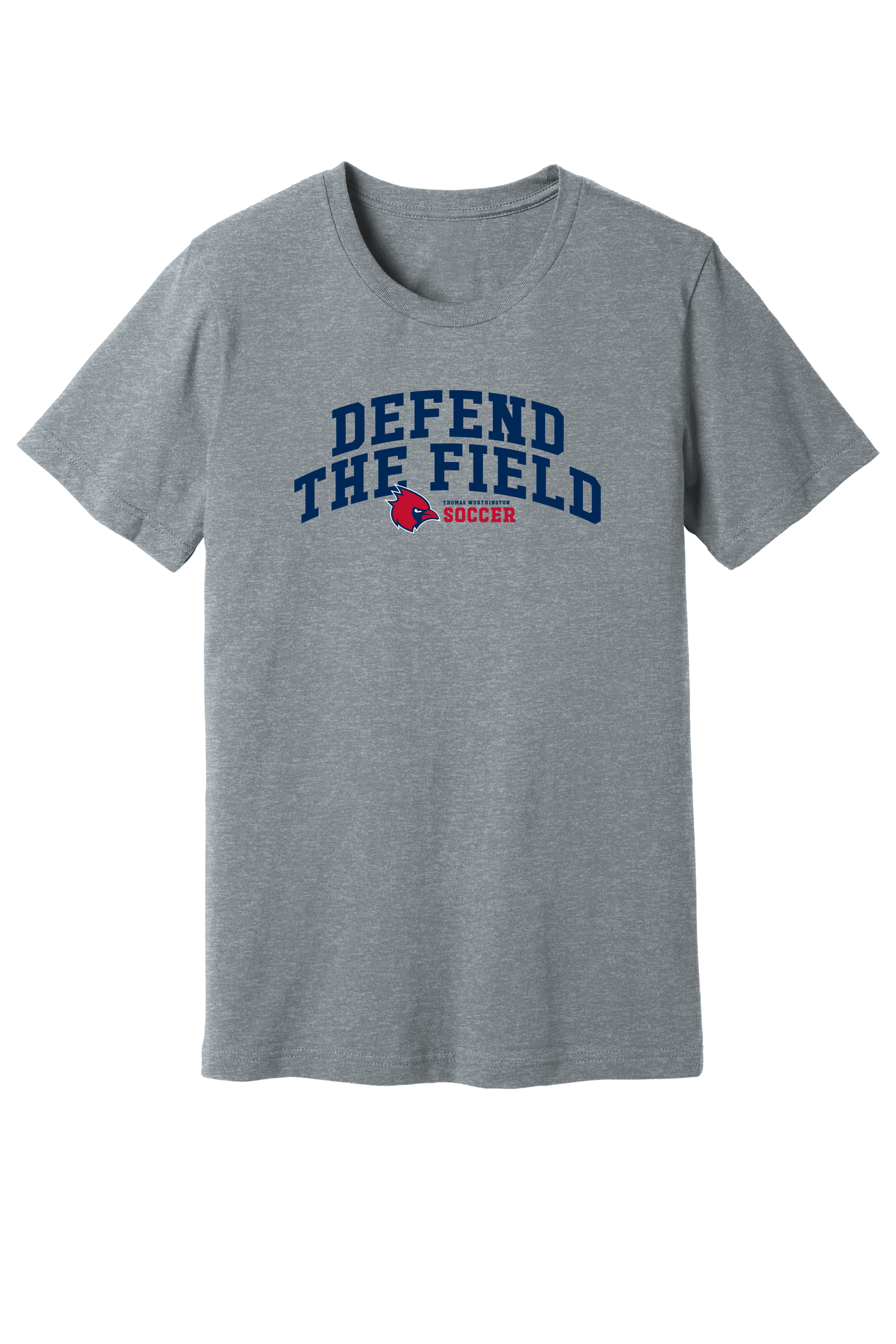 Thomas Worthington "Defend The Field" Soccer Gildan Softstyle Unisex Tee