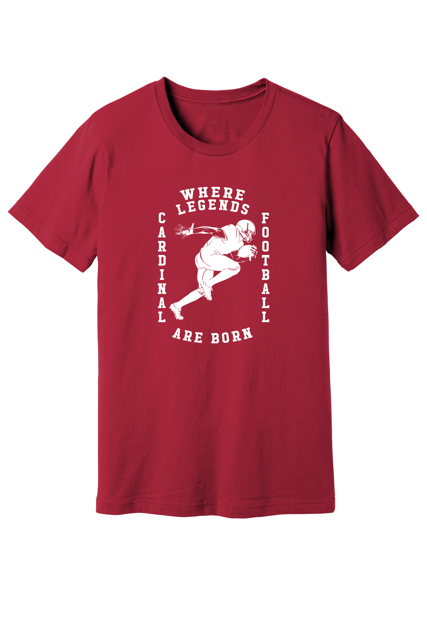 Thomas Worthington "Where Legends Are Born" Football Gildan Softstyle Comfort Unisex Tee