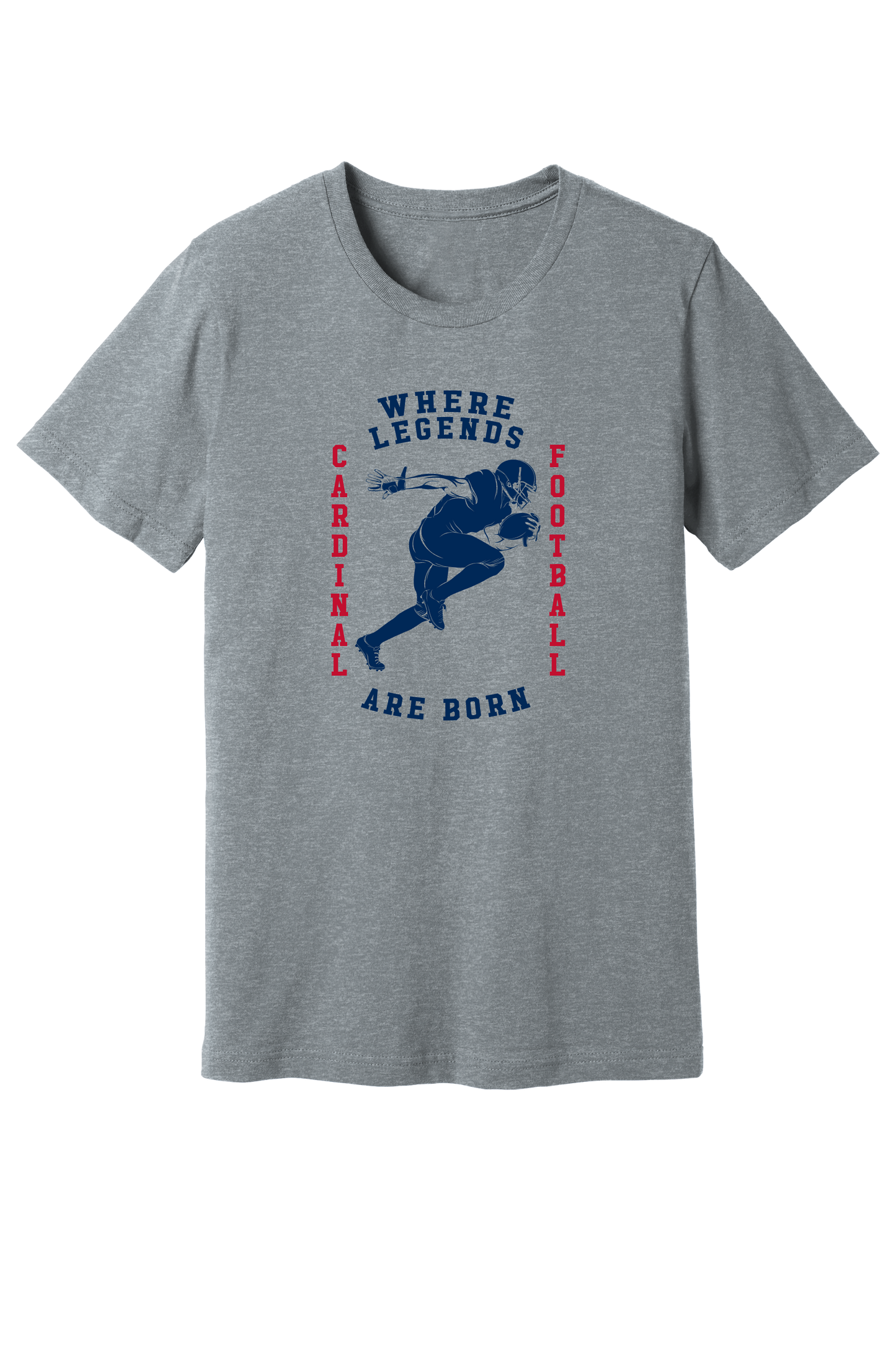 Thomas Worthington "Where Legends Are Born" Football Gildan Softstyle Comfort Unisex Tee