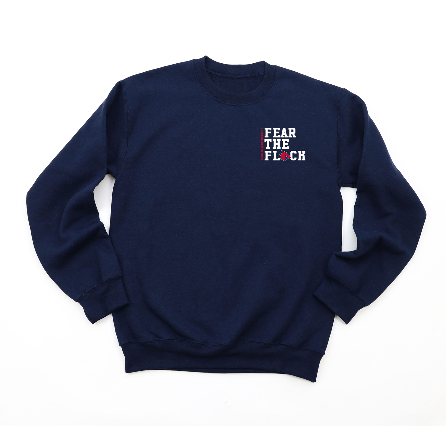 "Thomas Worthington Fear The Flock" Gildan Comfort Heavy Blend Crew Sweatshirt