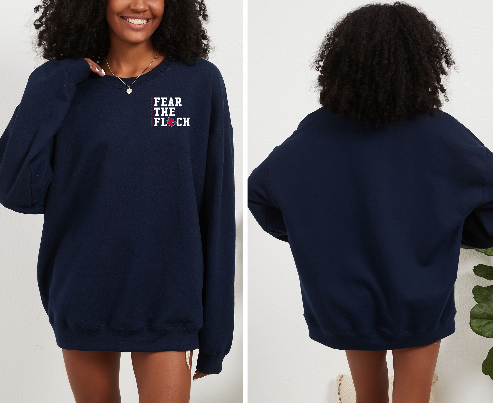 Thomas Worthington "Fear The Flock" Crew Sweatshirt