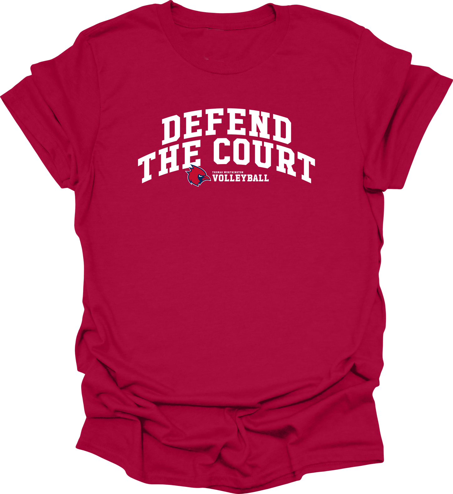 Thomas Worthington "Defend The Court" Gildan Softstyle Tee