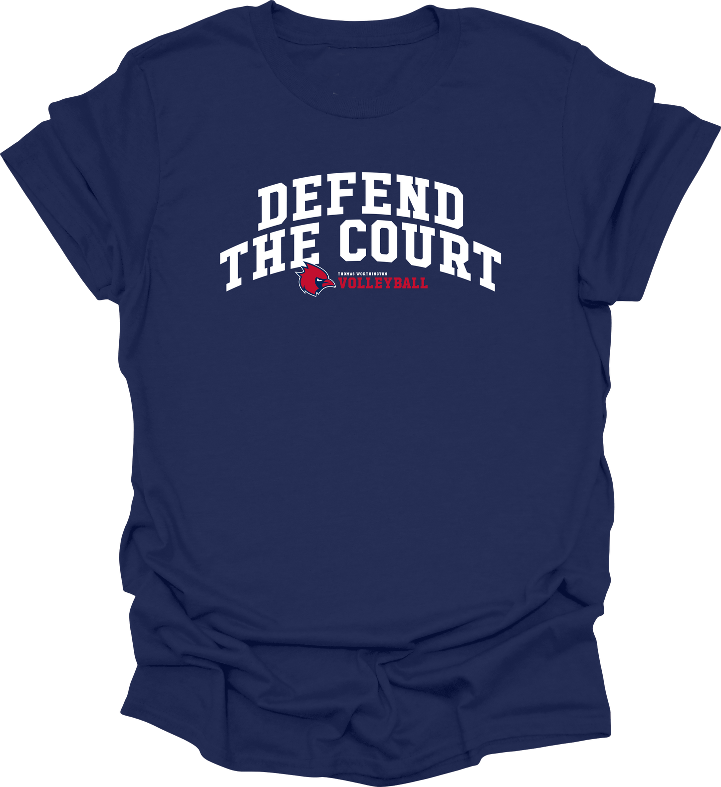 Thomas Worthington "Defend The Court" Gildan Softstyle Tee