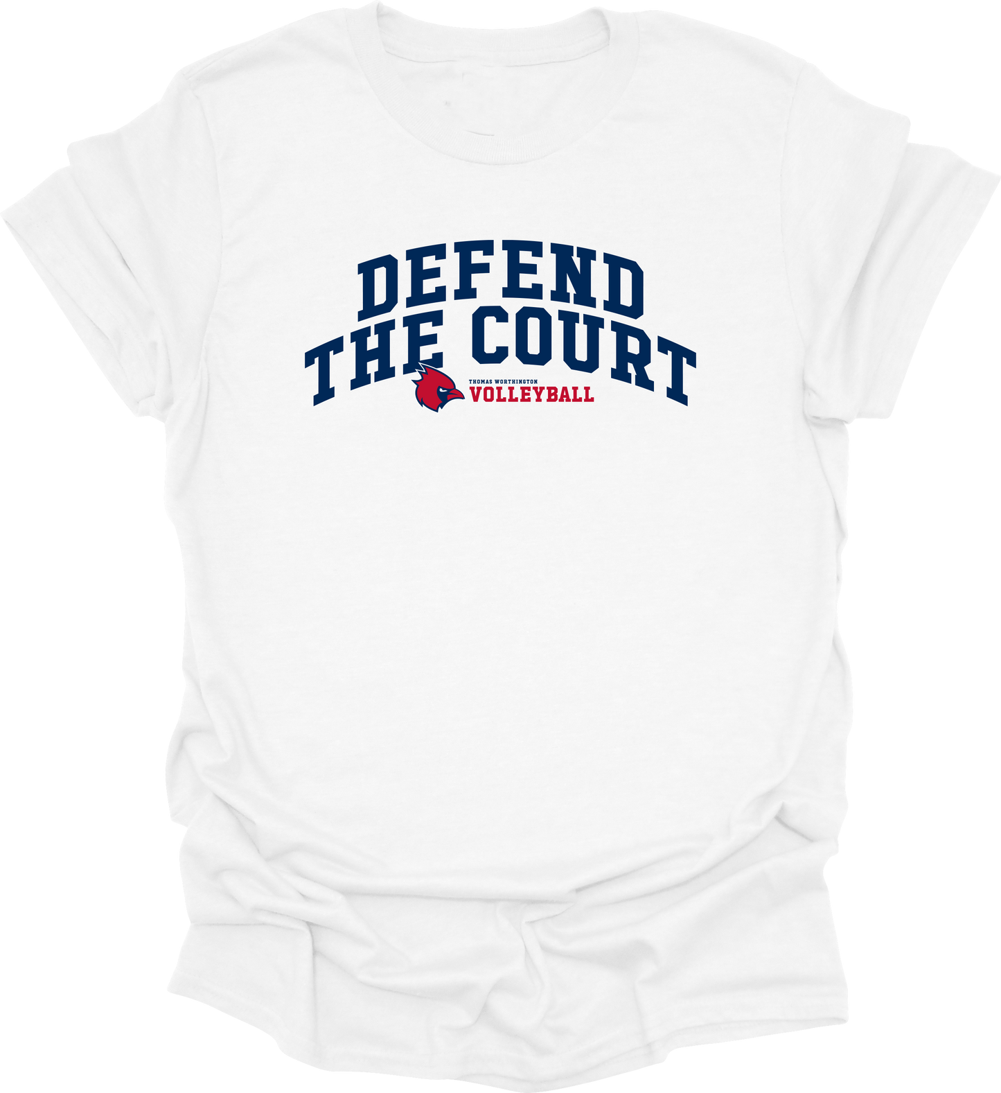 Thomas Worthington "Defend The Court" Gildan Softstyle Tee