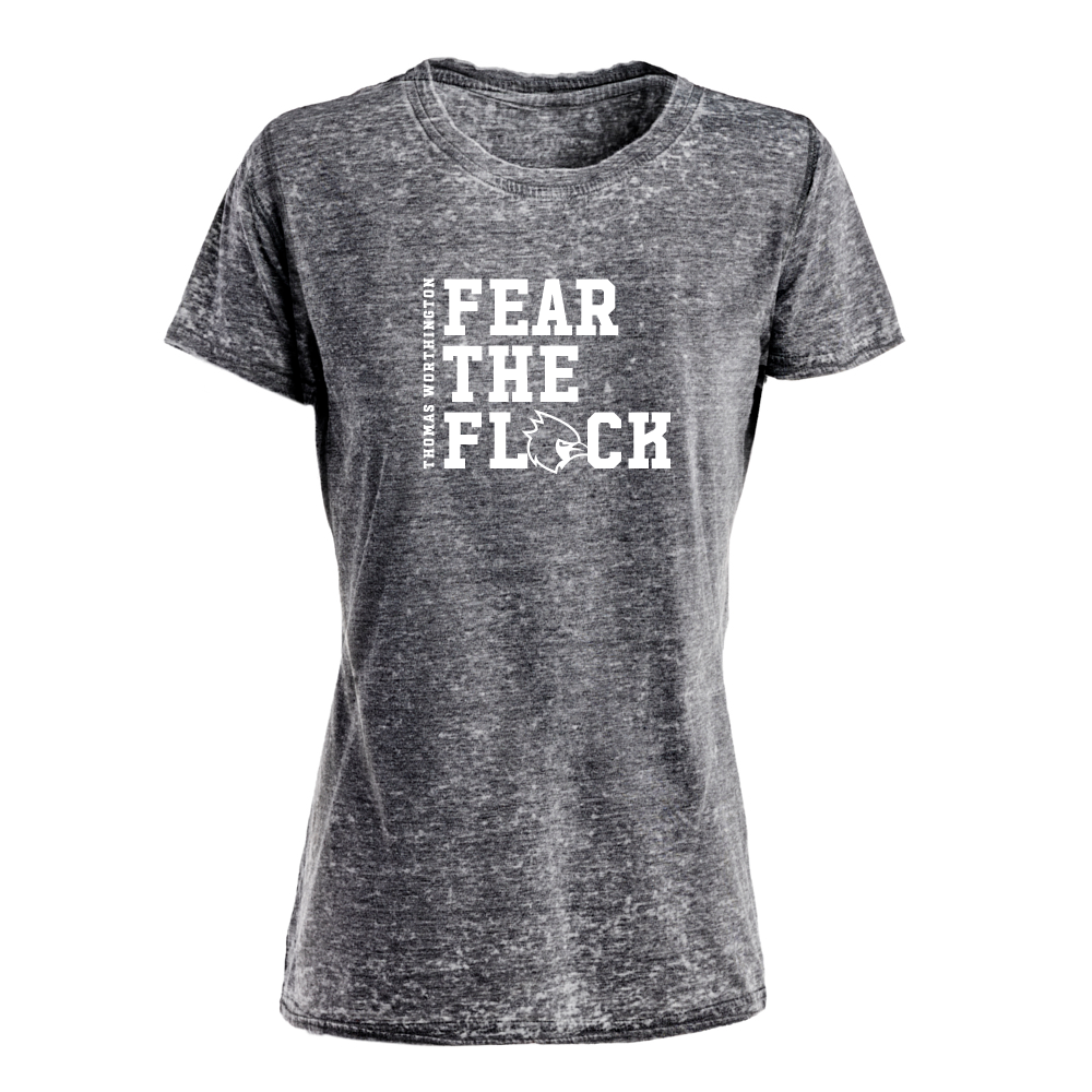 Women's Thomas Worthington "Fear The Flock" J America Premium Zen Tee