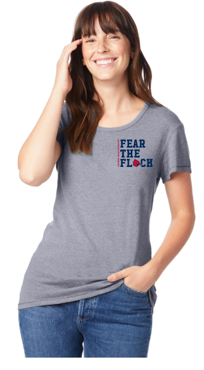 Women's "Thomas Worthington Fear The Flock" Alternative Apparel Vintage Tee