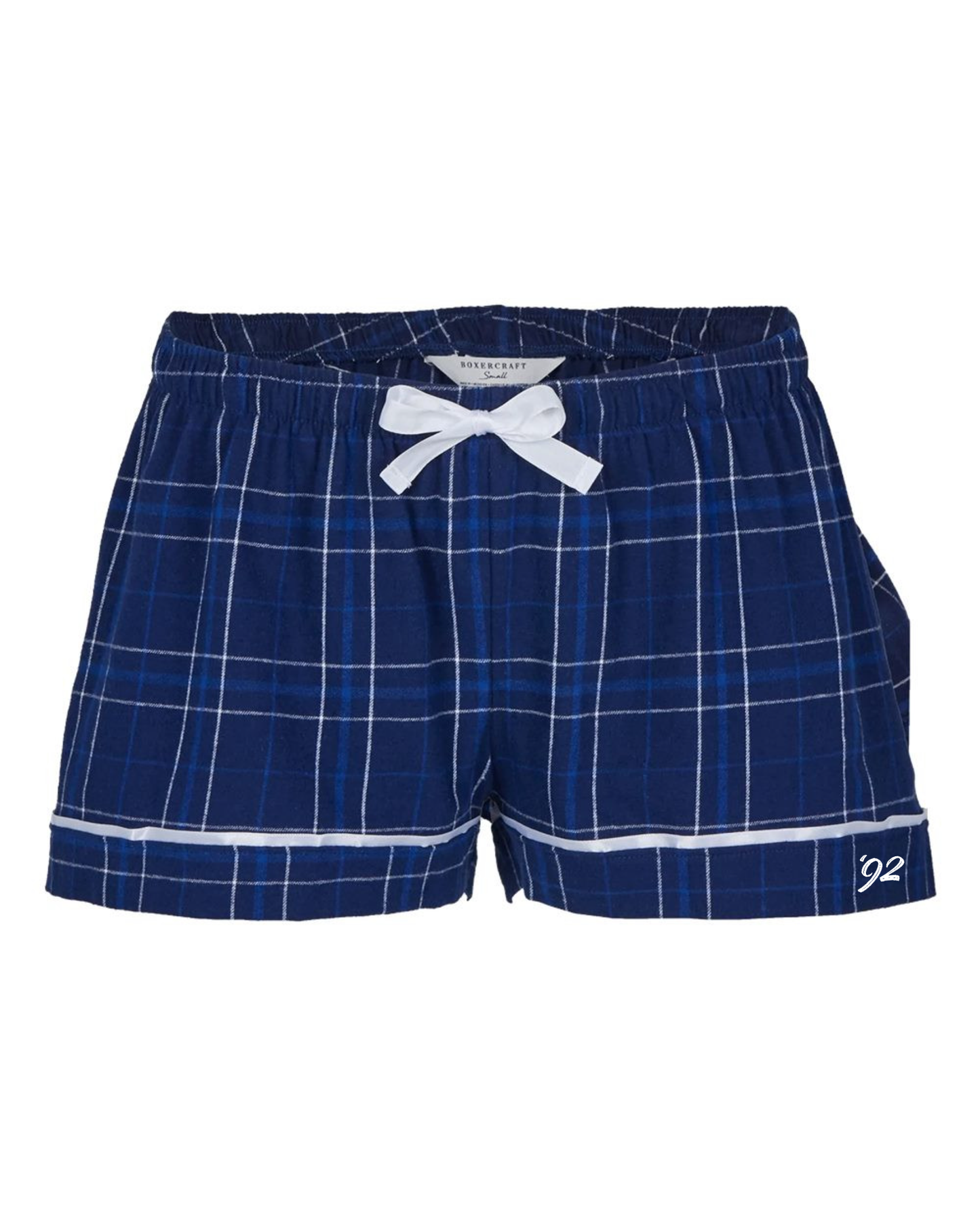 ‘92 Women’s Plaid Flannel Shorts