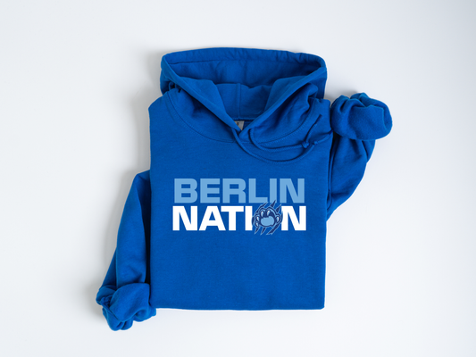 "Berlin Nation" Gildan Comfort Unisex Heavy Blend Hoodie Sweatshirt