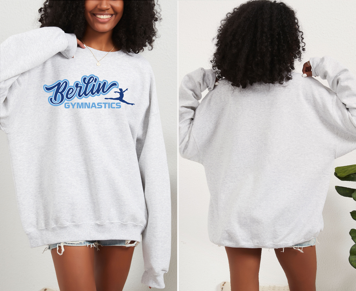 "Berlin Gymnastics" Gildan Comfort Heavy Blend Crew Sweatshirt